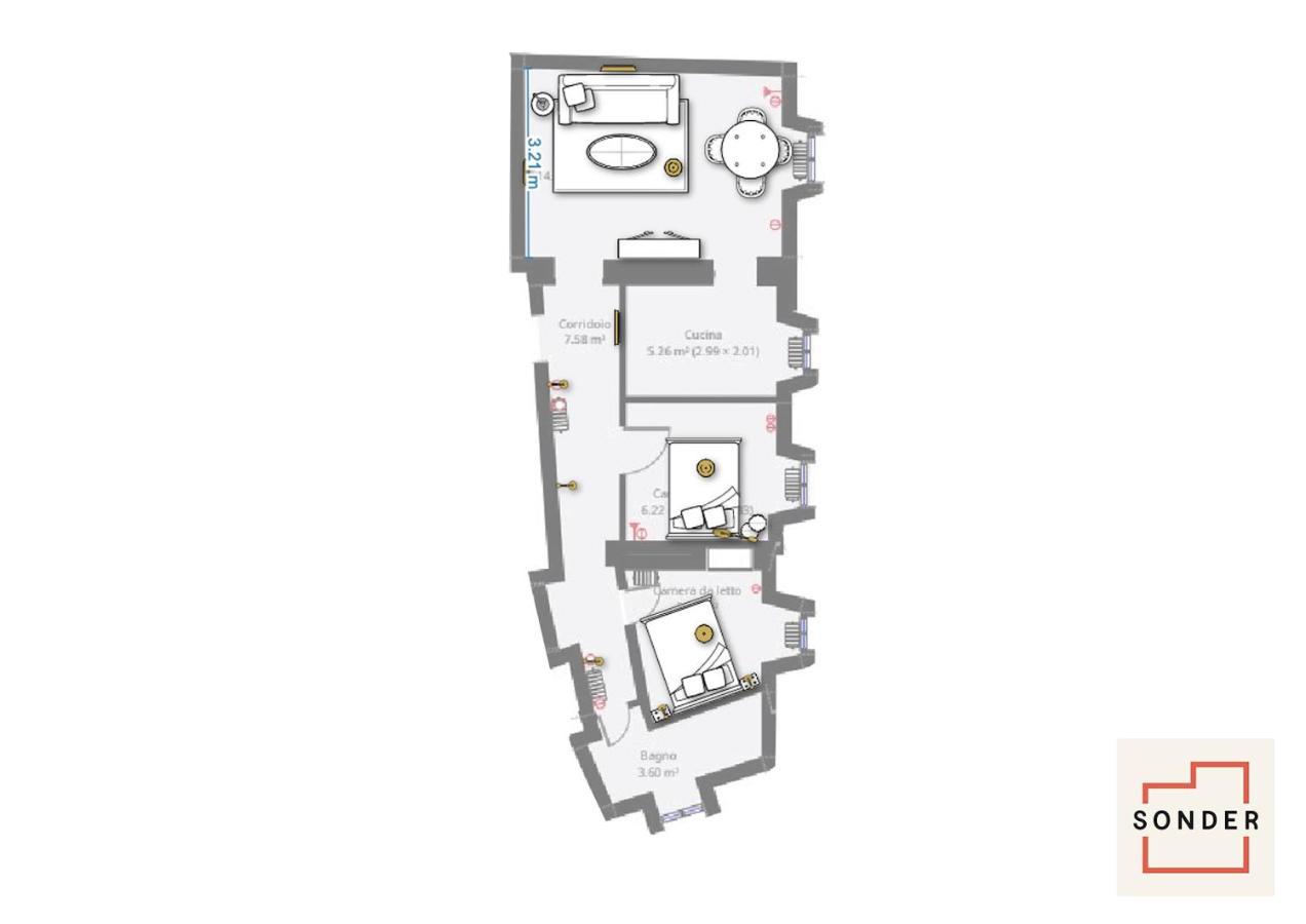 Sonder — Vatican Ottaviano Aparthotel Rome Bagian luar foto